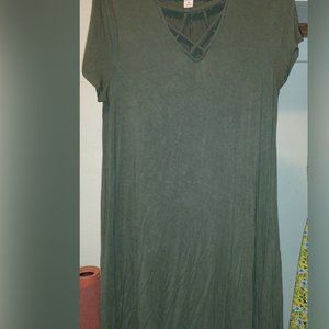 Olive green Medium dress